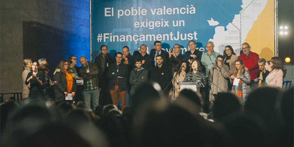 Read more about the article Màxim Rueda ha advertit hui del “silenciament” que ha sofrit la Plataforma pel Finançament Just després del canvi en l’Eixecutiu Nacional